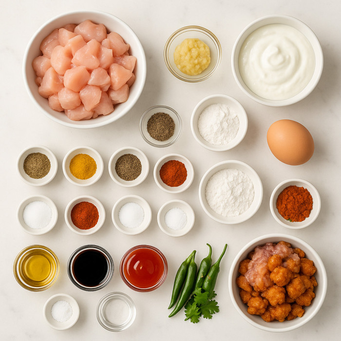 Zesty Chicken Sauce ingredients