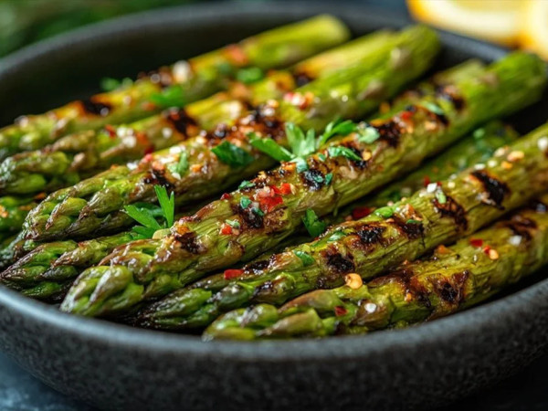 Crispy Asparagus Tots Made in the Air Fryer