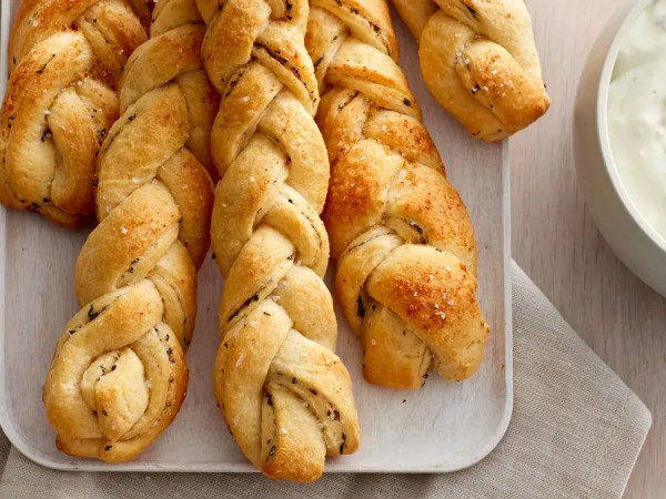 Herb-Infused Parmesan Breadsticks