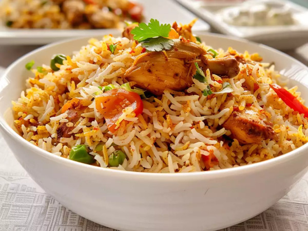 Quick Chicken Biryani in the Instant Pot®