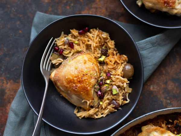 Moroccan Chicken and Eggplant Stew