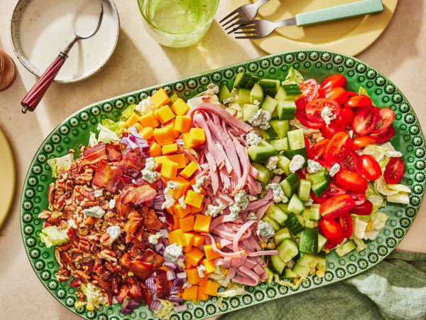 Chopped Salad Made with Whole Plants