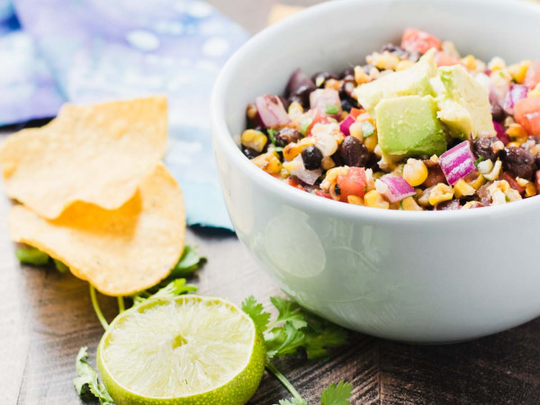 Grilled Corn and Black Bean Salsa
