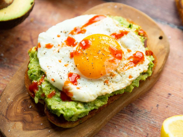 Simple Egg and Avocado Toast