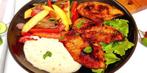 Lemon Garlic Chicken Steak