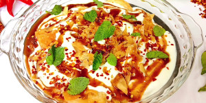 Tangy yogurt fritters