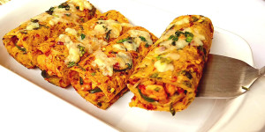 Crispy Chicken Filled with Potato and Egg