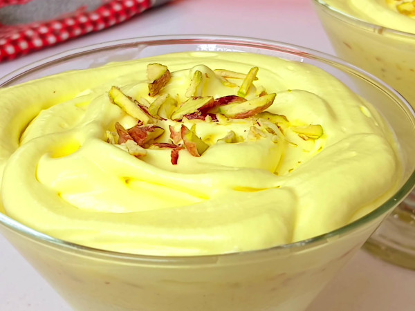 Creamy Ras Malai Mousse