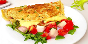 Cheese-Stuffed Omelet
