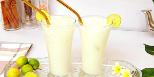 Limeade Blended with Cream