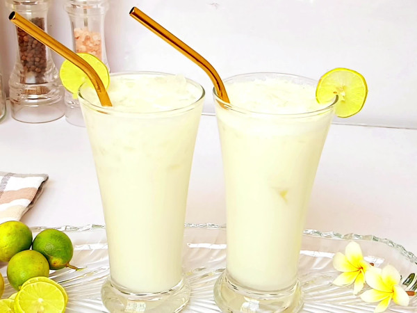 Limeade with a Creamy Twist