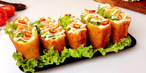 Chicken in a Pastry Pocket