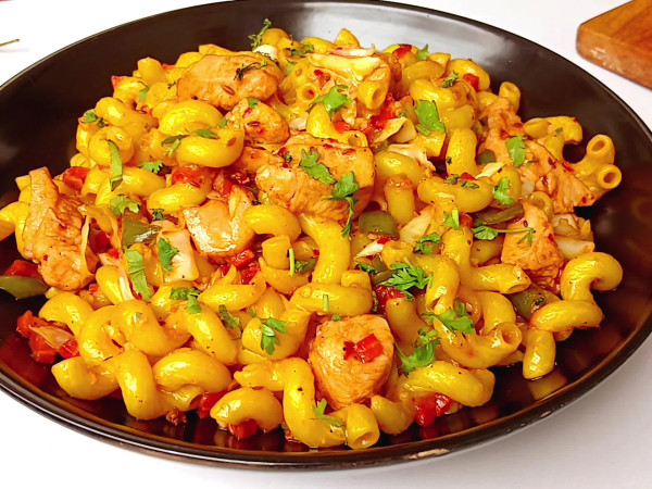 Delicious Chicken Noodle Dish