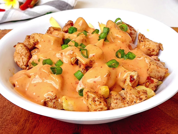 Fries with Chicken on Top