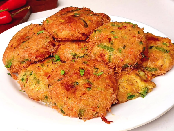 Chicken and Potato Fritters