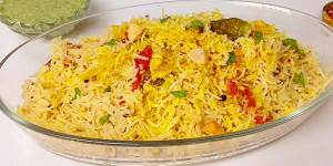 Pilaf with Ground Chicken