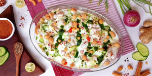 Delicious Dumplings with Yogurt