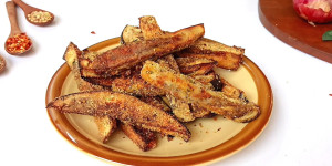 Crispy Slices of Eggplant