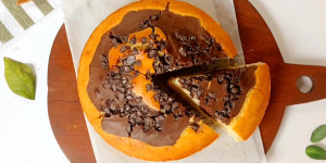 Chocolate and Vanilla Marble Dessert