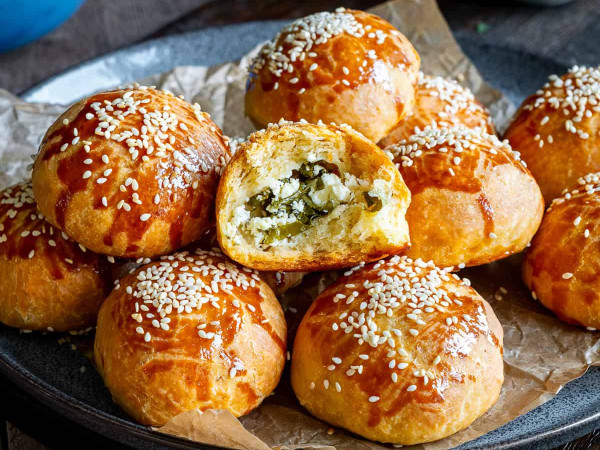 Turkish Pogaça Bread