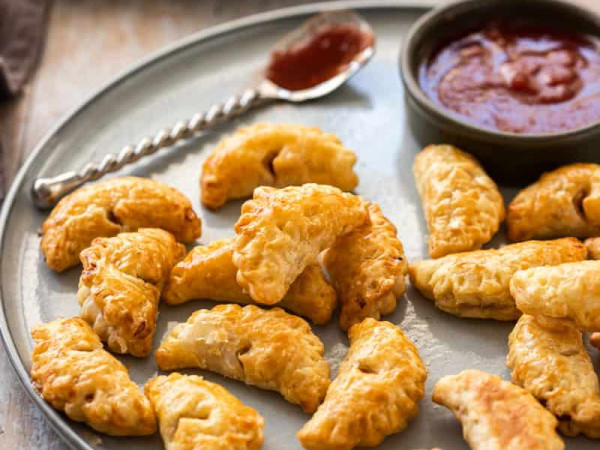 Bacon and Onion Pastries