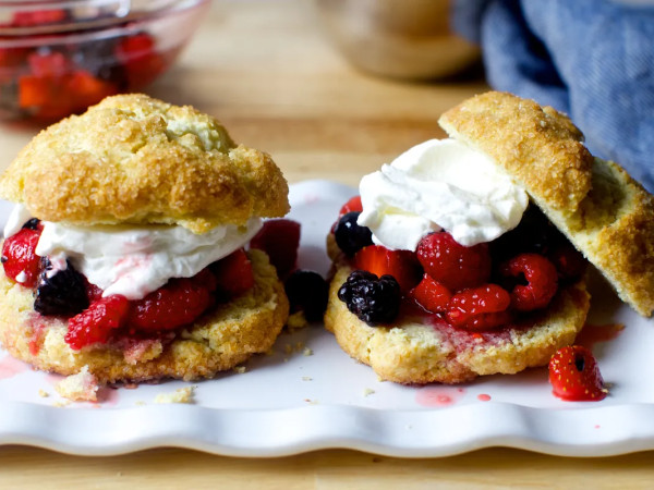 Berries and Cream Shortcake for Busy Days
