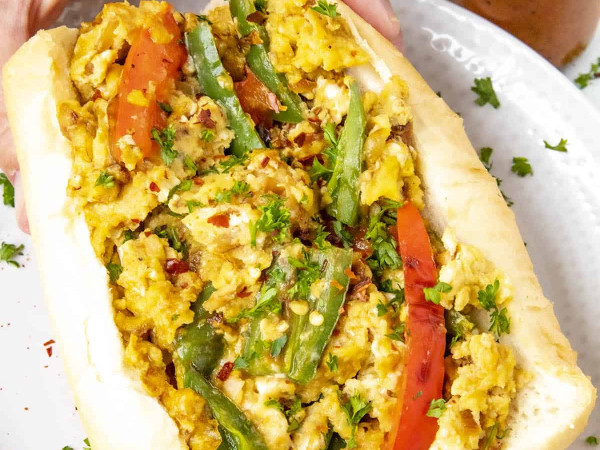 Cajun-Style Egg Sandwich