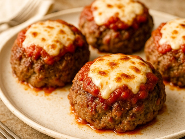Mini Italian Meatloaves for Two Made in an Air Fryer