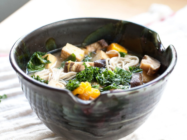 Kabocha and Root Veggie Soup