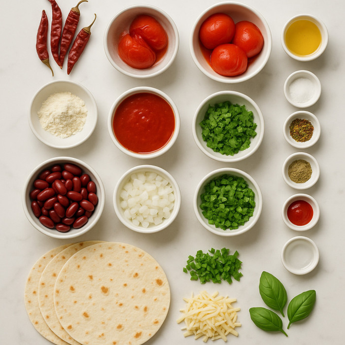 Veggie Wraps ingredients