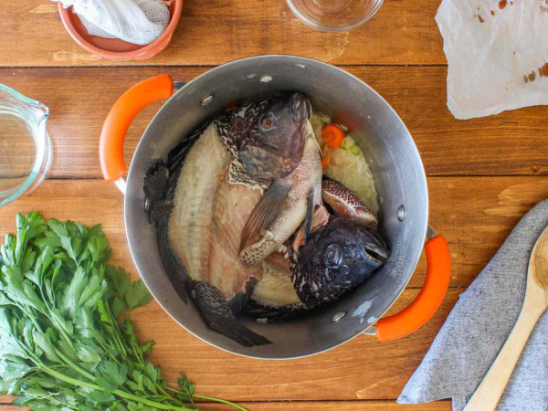 Freshly Made Fish Stock