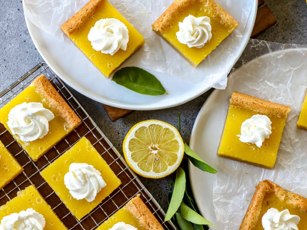 Keto-Friendly Lemon Bars