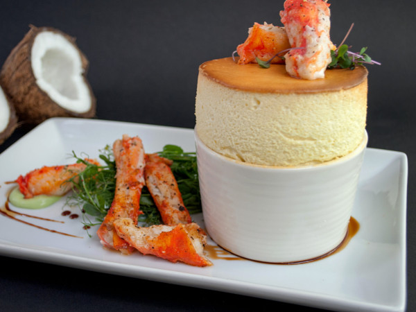 Caribbean-Style Crab Soufflé