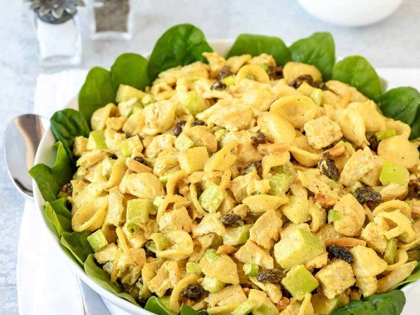 Curry Flavored Pasta Salad