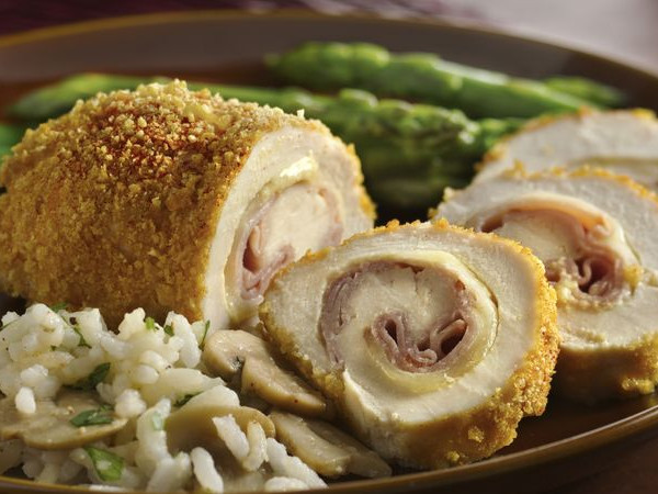 Chicken Cordon Bleu with a Stuffed Twist