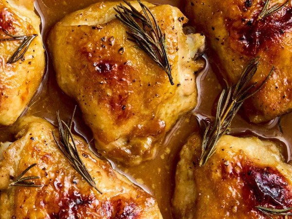 Maple-Dijon Chicken Thighs Made in the Instant Pot®