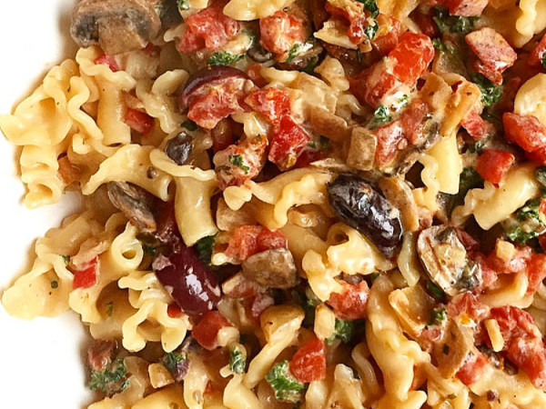 Campanelle Pasta with Cherry Tomatoes