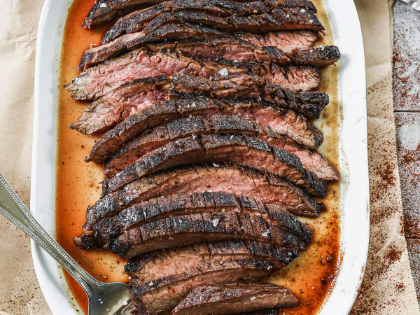 Grilled Flank Steak with Marinade