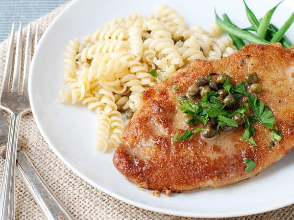 Oven-Baked Chicken Piccata