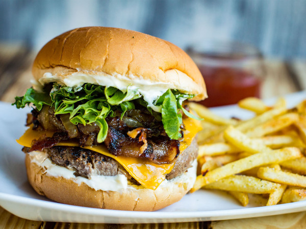 Bison Burger Casserole with Cheese