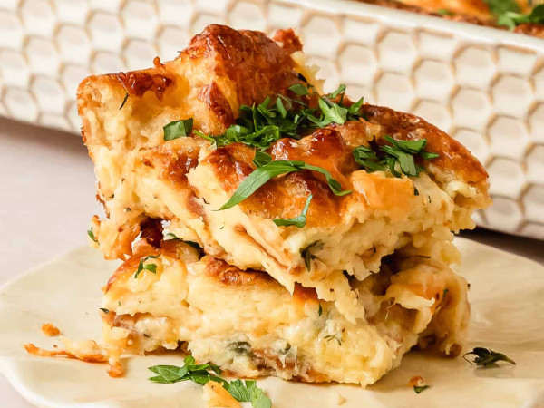 Italian-style Breakfast Bread Pudding
