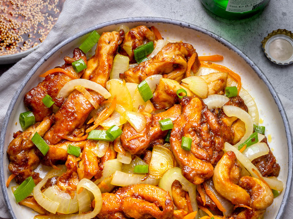 Spicy Chicken Thigh Stir-Fry