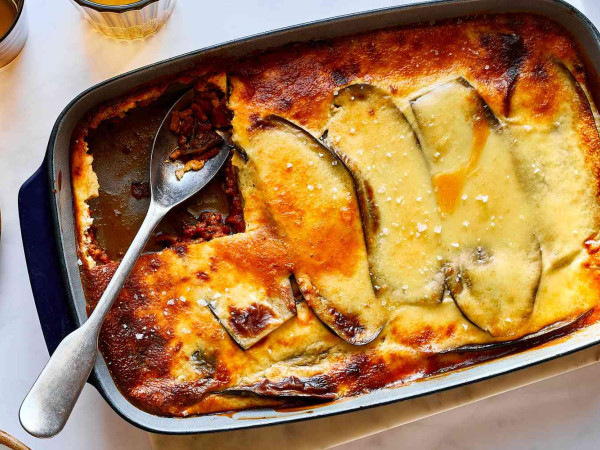 Casserole with Beef and Eggplant