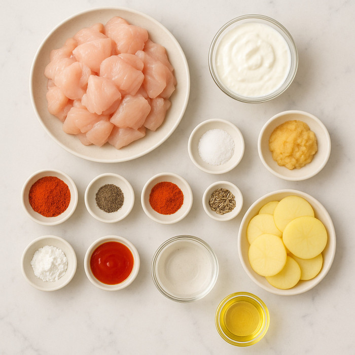 Chicken Butterfly Snacks ingredients