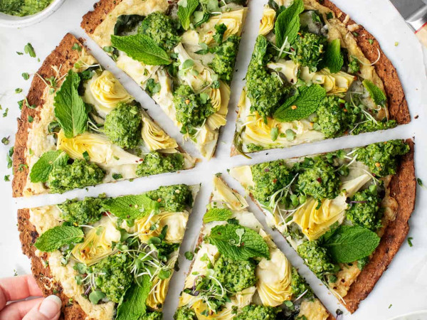 Simple Flatbread Pizza