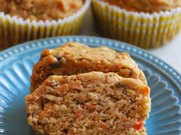 Gluten-Free Muffins with Zucchini