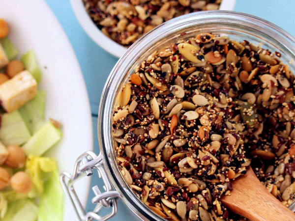 Crunchy Seed Medley Salad