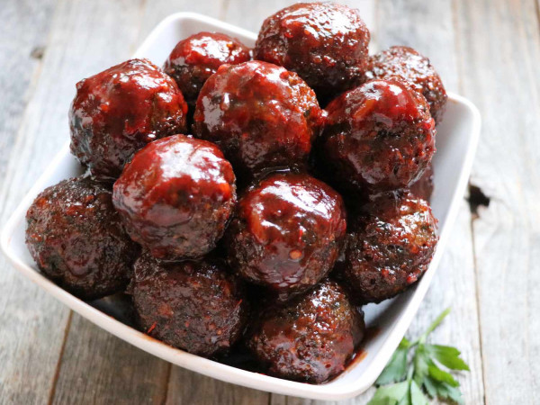 Plant-Based Sweet and Sour Meatballs