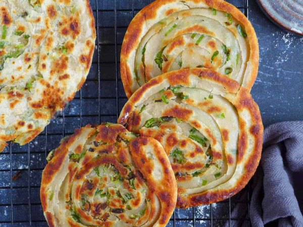 Simple Scallion Pancakes
