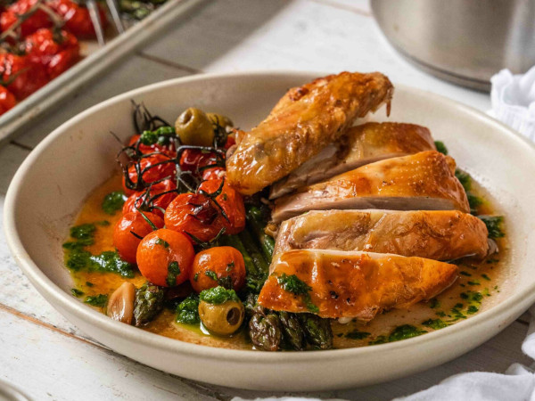 Spring Chicken and Herb Delight